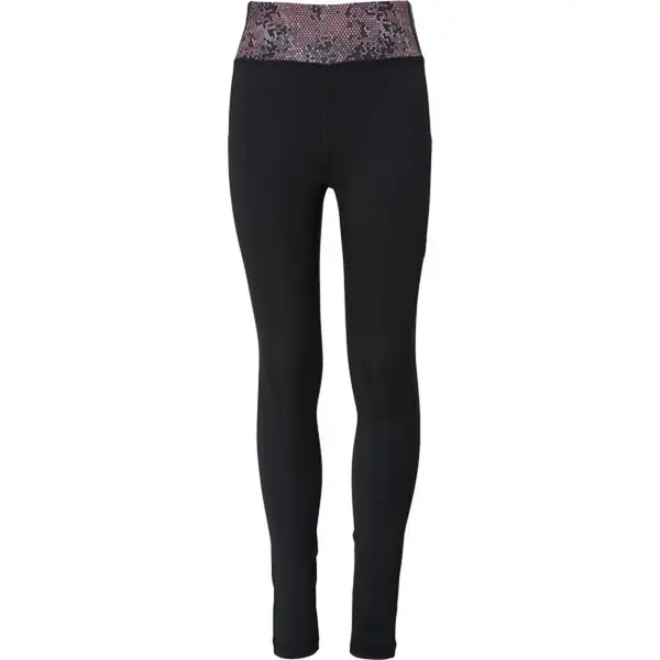 Fitforce ZANDALKA Dívčí fitness legíny, černá, velikost 140-146