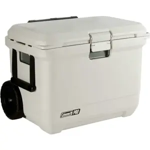 Coleman COOLER PRO 55QT WHEELED Chladící box, šedá, velikost
