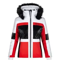 KILPI ELZA Dámská lyžařská bunda, červená, velikost