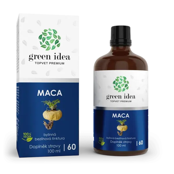 Maca – bezliehová tinktúra 100 ml – Green idea