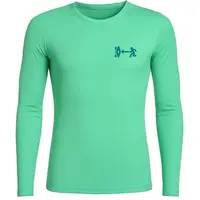 EG DERMIS L/S W Dámské lycrové triko, světle zelená, velikost