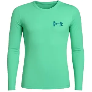 EG DERMIS L/S W Dámské lycrové triko, světle zelená, velikost