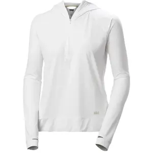Helly Hansen SHINE SOLEN 1/2 ZIP Dámský top, bílá, velikost