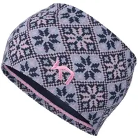 KARI TRAA ROSE Dámská čelenka, tmavě modrá, velikost UNI