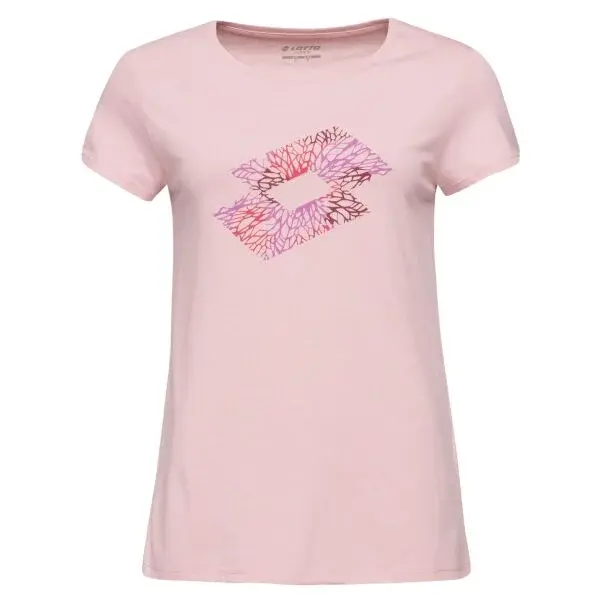Lotto STAR DUST TEE Dámské tričko, růžová, velikost