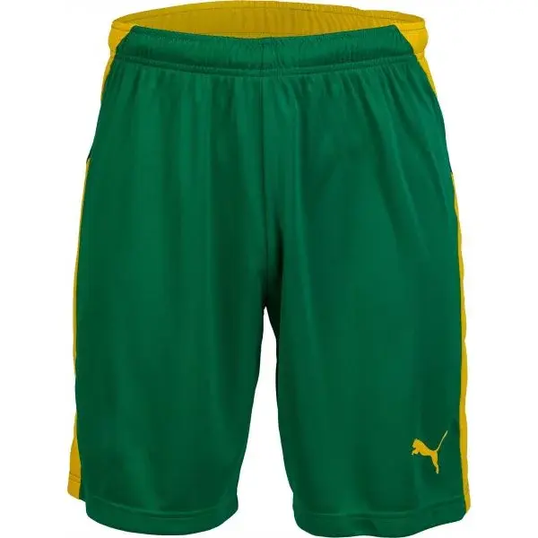 Puma KC LIGA SHORTS Pánské fotbalové kraťasy, zelená, velikost