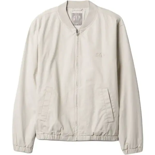GAP INTL LOGO Pánská bunda, bílá, velikost