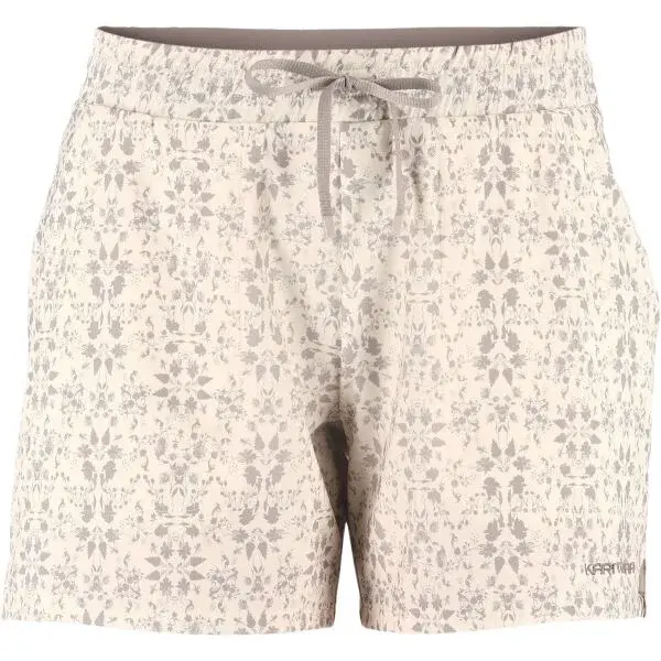 KARI TRAA RUTH BERMUDA SHORTS 5IN Dámské kraťasy, béžová, velikost