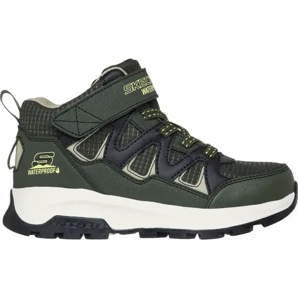 Skechers STORM BLAZER Dětská zimní obuv, khaki, velikost