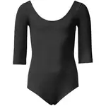 PAPILLON LEOTARD 3/4 SLEEVES Dětský gymnastický trikot, černá, velikost