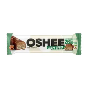 OSHEE Křupavá proteinová oplatka lískový oříšek 37 g