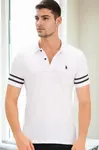 T9585 DEWBERRY MEN'S T-SHIRT-WHITE OPTICAL