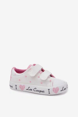 Dívčí Tenisky Na Suchý Zip Lee Cooper