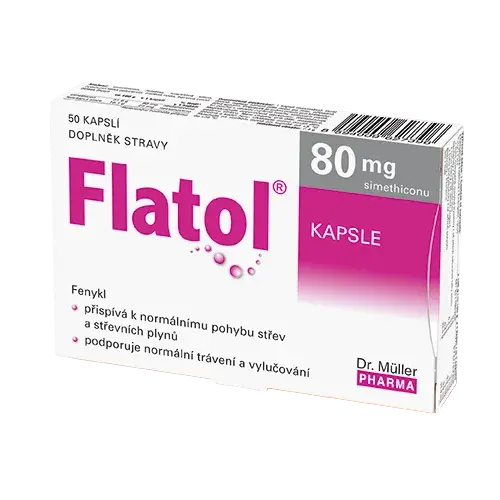 Flatol 80mg 50 kapslí Dr.Müller