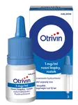 Otrivin 1mg/ml nosní kapky při léčbě ucpaného nosu 10ml