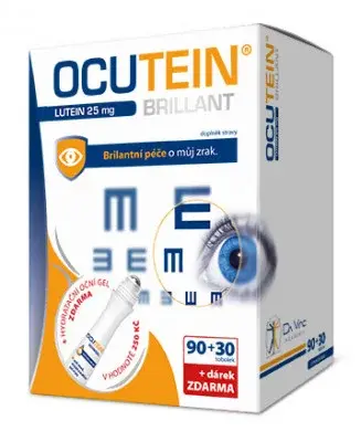 Ocutein Brillant Lutein 25mgDaVinci90+30tob.+dárek