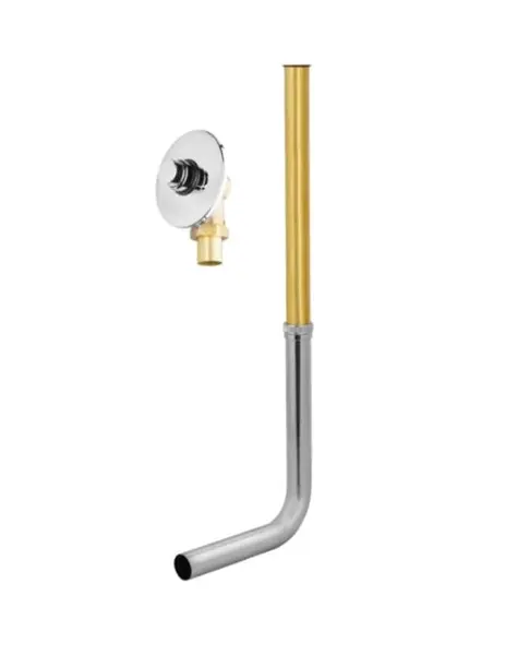 Sanela Příslušenství - Samouzavírací splachovač WC pod omítku, chrom SLT 161W