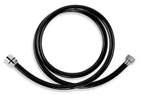Novaservis Hadice - Sprchová hadice, 150 cm, černá PVC/150,5