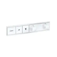 Hansgrohe RainSelect - Batéria pod omietku na 2 spotrebiče, matná biela 15380700