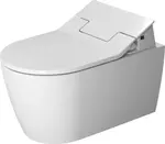 Duravit ME by Starck - Závesné WC pre bidetovú dosku SensoWash, s HygieneGlaze, alpská biela 2528592000