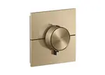 Axor ShowerSelect ID - Termostatická batéria pod omietku, HighFlow, kefovaný bronz 36774140