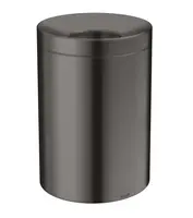 Axor Universal Circular - Odpadkový kôš 5 l, kefovaný čierny chróm 42872340