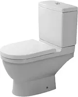 Duravit Starck 3 - WC kombi misa, s WonderGliss, biela 01260900001