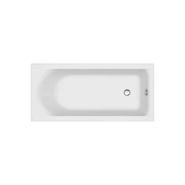 Cersanit City - Vaňa 160x75 cm, vrátane nožičiek, biela S301-335