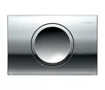 Geberit Delta15 - Ovládacie tlačidlo splachovania, lesklý chróm 115.109.21.1