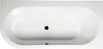 Polysan Vany - Asymetrická vana ASTRA R, 165x80x48 cm pravá, bílá 34611