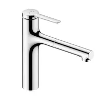 Hansgrohe Zesis M33 - Dřezová baterie 160, s výsuvnou sprškou, chrom 74801000