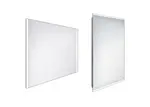 Nimco Zrcadla - Zrcadlo s LED osvětlením, 80x70 cm, hliník ZP 11003