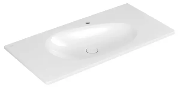 Villeroy & Boch Antao - Umývadlo nábytkové 100x50 cm, bez prepadu, otvor na batériu, CeramicPlus, alpská biela 4A76A2R1