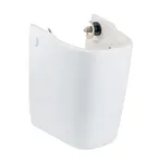 Geberit Selnova Compact - Polostĺp k umývadielku, biela 501.448.00.7