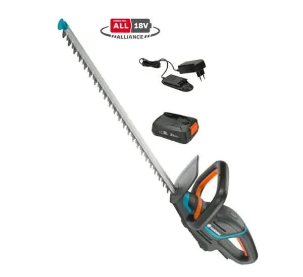 Gardena - 18V AKU plotové nůžky ComfortCut 60/18V P4A, 60 cm, 1x aku P4A PBA 2,5 Ah, nabíječka 14731-20