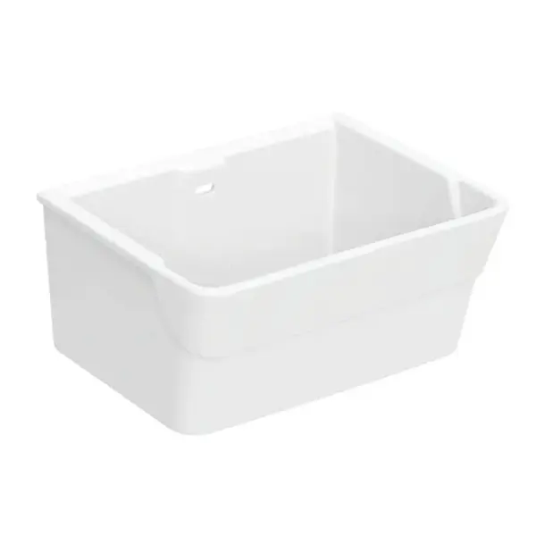 Geberit Publica - Keramický dřez 740x585 mm, bílá 355675000