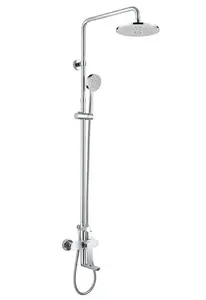 Mereo Mada - Sprchový set s vanovou baterií, průměr 22 cm, chrom CBE60101SAM