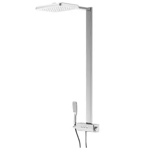Steinberg 390 - Sprchový set s termostatom, 26x21 cm, chróm 390 2743