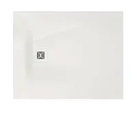 Duravit Sustano - Sprchová vanička, 100x80 cm, DuraSolid, lesklá bílá 720273730000000