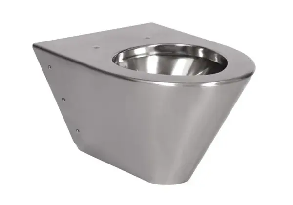 Sanela Nerezová WC - Nerezové závěsné antivandalové WC SLWN 09