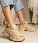 Gemre Beige women's sports sneakers Maurita