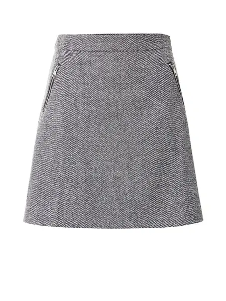 ABOUT YOU Sukňa 'Lucca'  čierna / biela