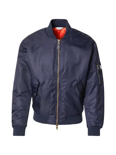 GUESS JEANS Prechodná bunda  námornícka modrá