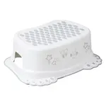 TEGA STEP Dětské protiskluzové stupátko do koupelny, bílá, velikost