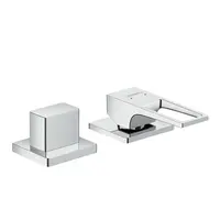Hansgrohe Metropol - Páková dvouotvorová baterie na okraj vany, chrom 74548000