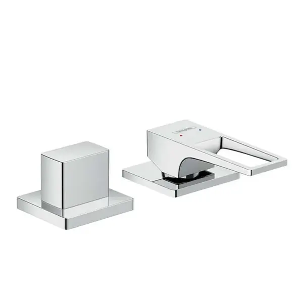 Hansgrohe Metropol - Páková dvouotvorová baterie na okraj vany, chrom 74548000