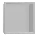Hansgrohe XtraStoris Original - Výklenek do stěny s rámem, 30x30x7 cm, betonově šedá 56093380