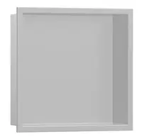 Hansgrohe XtraStoris Original - Výklenek do stěny s rámem, 30x30x7 cm, betonově šedá 56093380