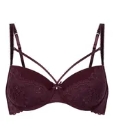 Hunkemöller Podprsenka 'Isadora'  rubínová