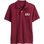 GAP V-FRCH SS LOGO POLO Chlapčenské polo tričko, červená, veľkosť